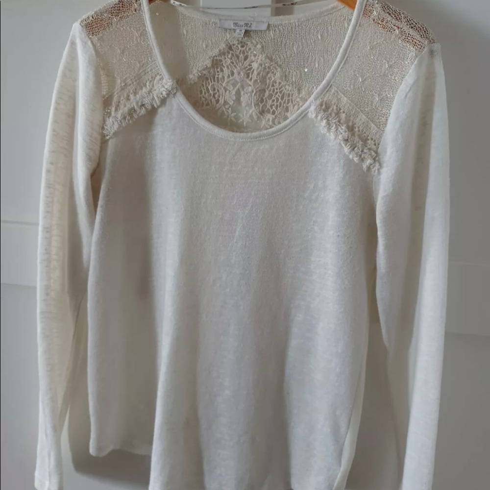 Miss Me Sweater and Lace